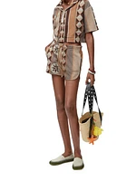 LOEWE x Paula's Ibiza Printed Drawstring Shorts