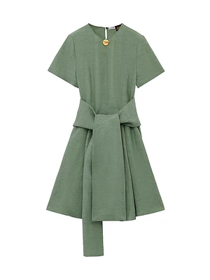 LOEWE x Paula's Ibiza Pebble Pleated Dress