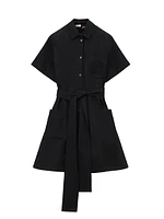 LOEWE x Paula's Ibiza Belted Shirtdress