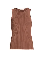 Lucky Scalloped Racer Tank