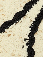 Rhiannon Scallop-Trimmed Crochet Tank