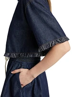 Rhiannon Fringe Denim Shirt