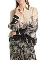 Rhiannon Silk Relaxed Shirt