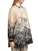 Rhiannon Silk Relaxed Shirt