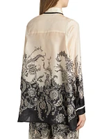 Rhiannon Silk Relaxed Shirt