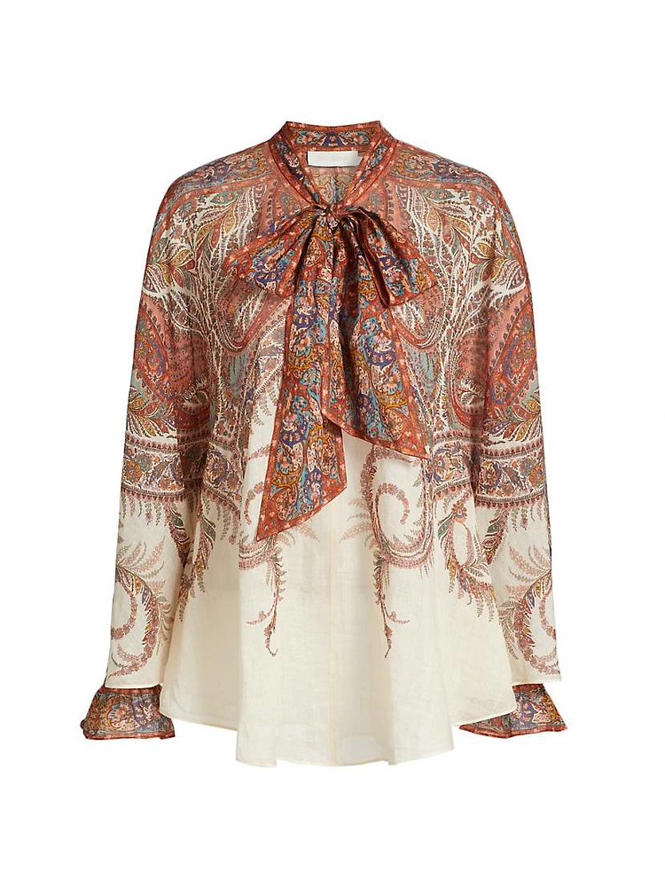 Rhiannon Tie-Neck Blouse