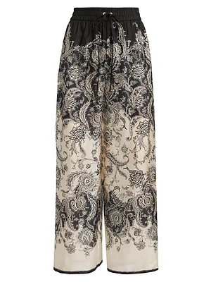 Rhiannon Silk Relaxed Pants