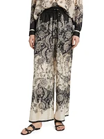Rhiannon Silk Relaxed Pants
