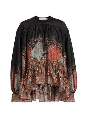 Rhiannon Ruffle Billow Blouse
