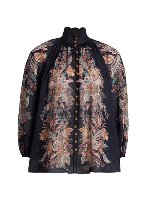Rhiannon Billow Paisley Blouse