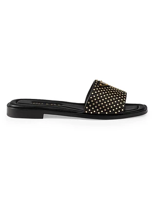 Nappa Leather Slides