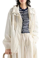 Cotton Bouclé Cardigan