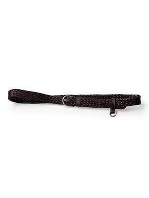 Braided Leather Belt