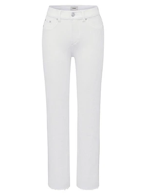 Mara Straight Mid Rise Instasculpt Ankle Jeans