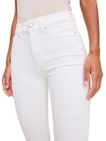 Mara Straight Mid Rise Instasculpt Ankle Jeans