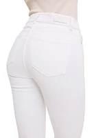 Mara Straight Mid Rise Instasculpt Ankle Jeans