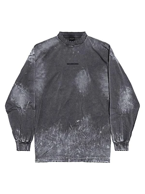 Back Long Sleeve Large Fit T-Shirt