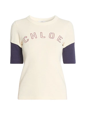 Colorblocked Logo T-Shirt