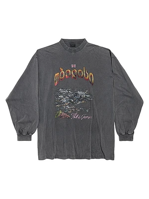 Tbilisi Long Sleeve Large Fit T-Shirt