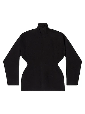 Hourglass Turtleneck Sweater