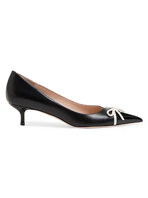 Bepointy 45MM Pumps Patent Leather and Kidskin