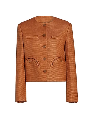 Shamo Raffia Bolero