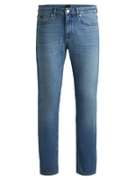Delaware Slim-Fit Jeans Comfort-Stretch Denim