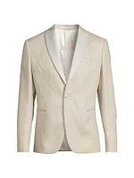 Metallic Linen Dinner Jacket