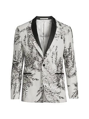 Floral Printed Dinner Jacket