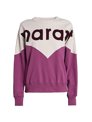 Houston Logo Cotton-Blend Sweatshirt