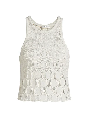Rosa Crochet Sleeveless Top