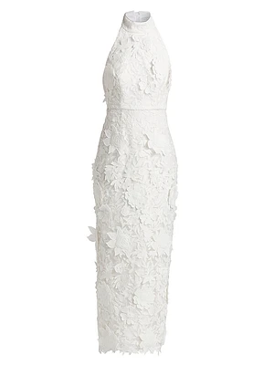 Sofia 3D Floral Lace Dress