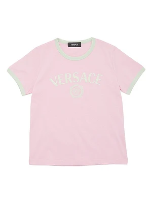 Little Girl's & Logo Cotton Jersey T-Shirt