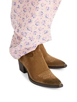 Suede Booties