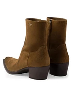Suede Booties