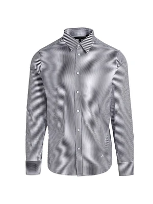 Patrick Cotton-Blend Button-Front Shirt