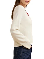Boat-Neck Sweater