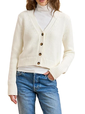 Solid Mini Cardi Sweater