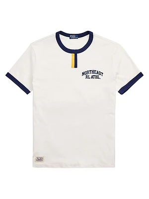 Athletic Graphic Cotton T-Shirt