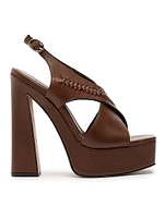 Blake Leather 150MM Platform Sandals
