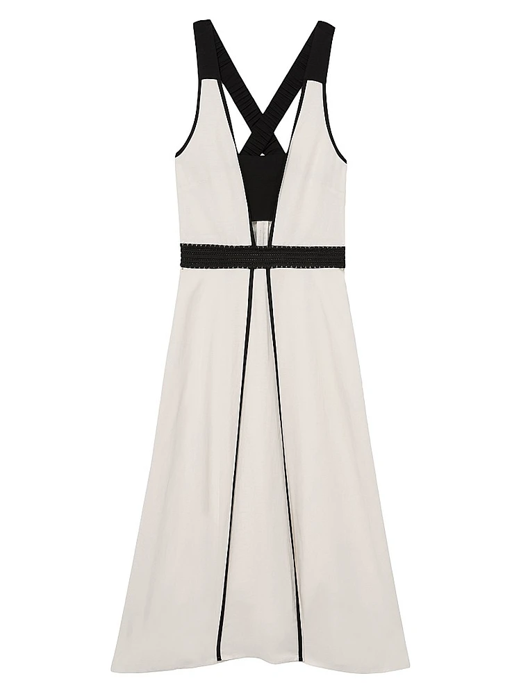 Valencia A-Line Midi-Dress