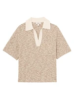 Sam Textured Knit Polo