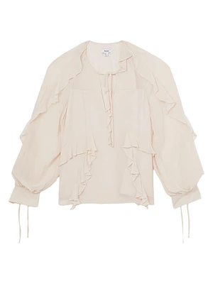 Zaria Ruffle Top