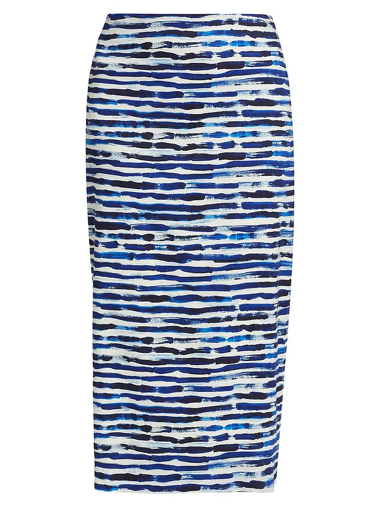 Phoebe Pencil Midi-Skirt