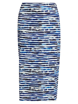 Phoebe Pencil Midi-Skirt