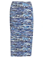 Phoebe Pencil Midi-Skirt