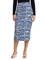 Phoebe Pencil Midi-Skirt
