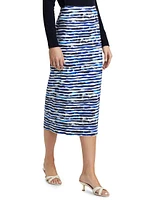 Phoebe Pencil Midi-Skirt