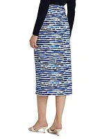 Phoebe Pencil Midi-Skirt