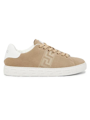 Suede Low-Top Sneakers